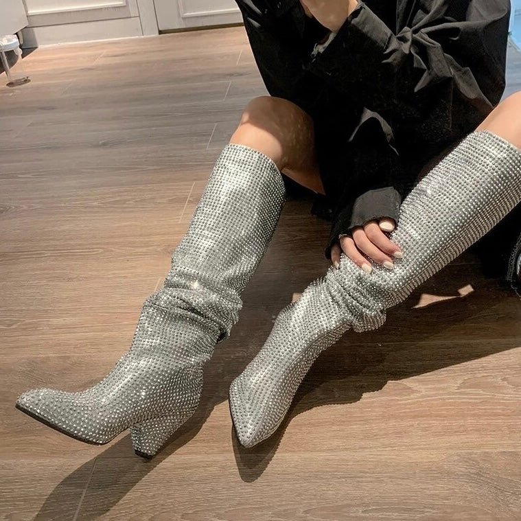 KEIRA SEQUINS BOOTS