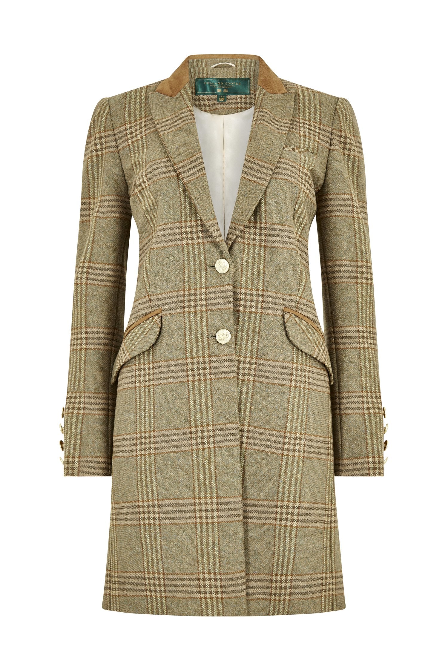 Kempton Coat                             Leveret