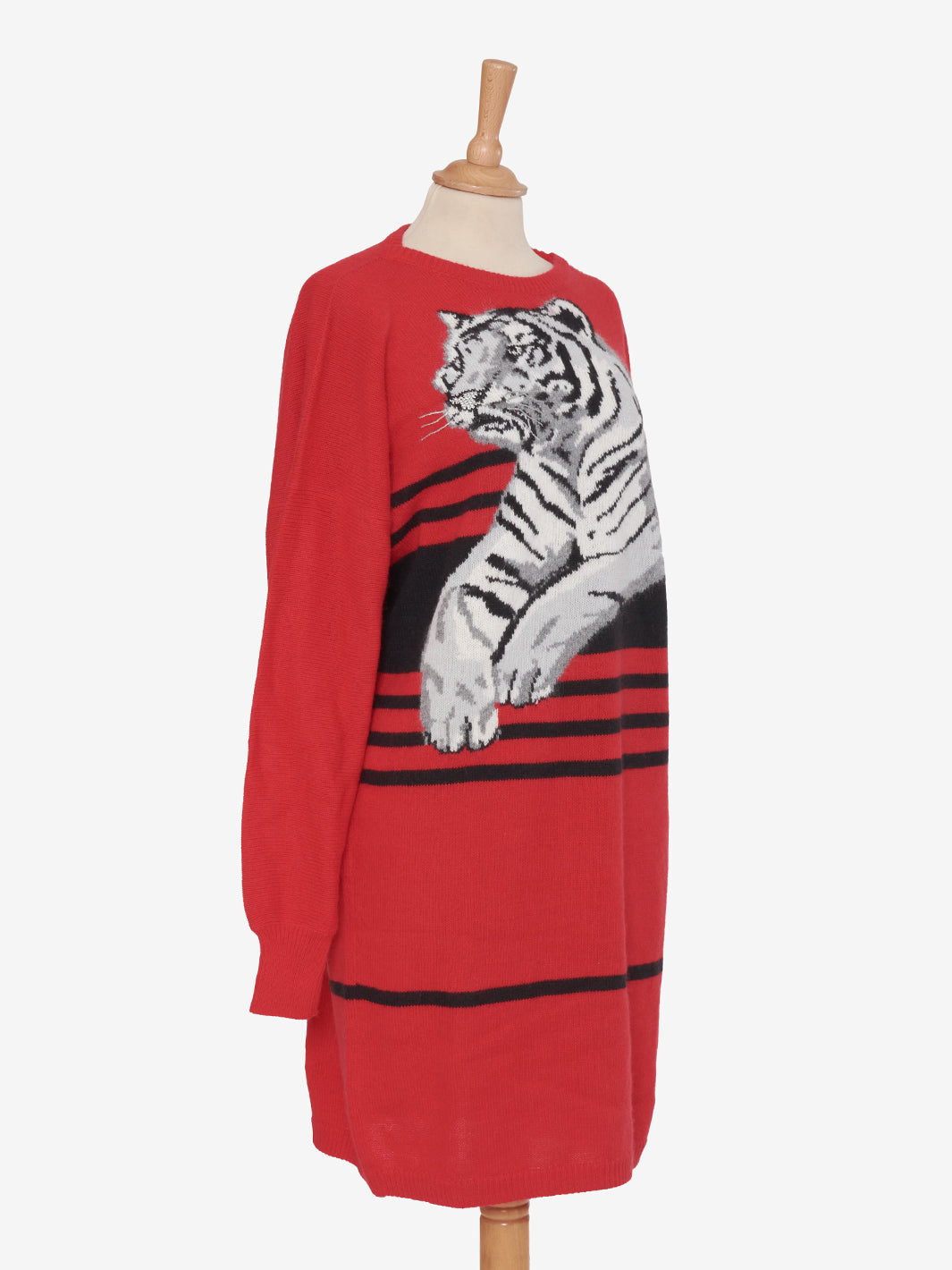 Krizia Tiger Embroidery Sweater