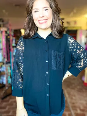 Laci Lynn Lace Blouse