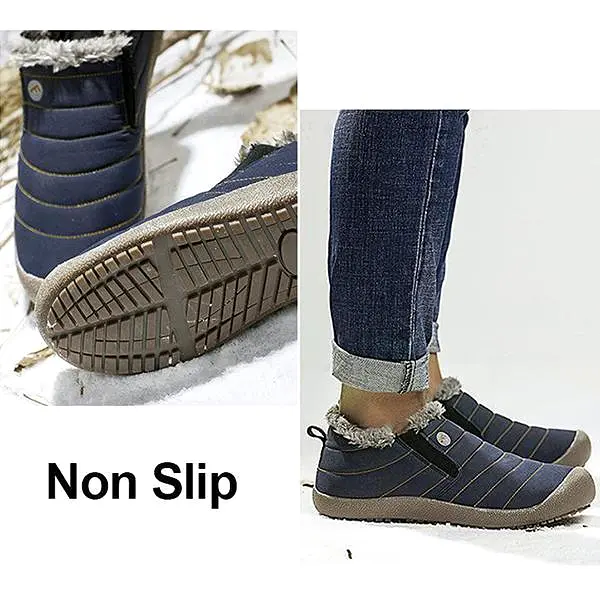 Large Size Waterproof Warm Cotton Snow Boots Lovers Shoes