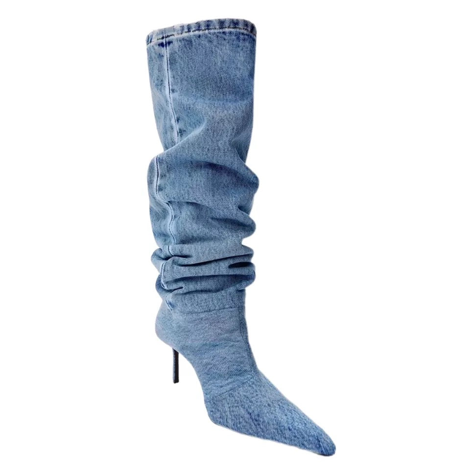 LARITA DENIM BOOTS