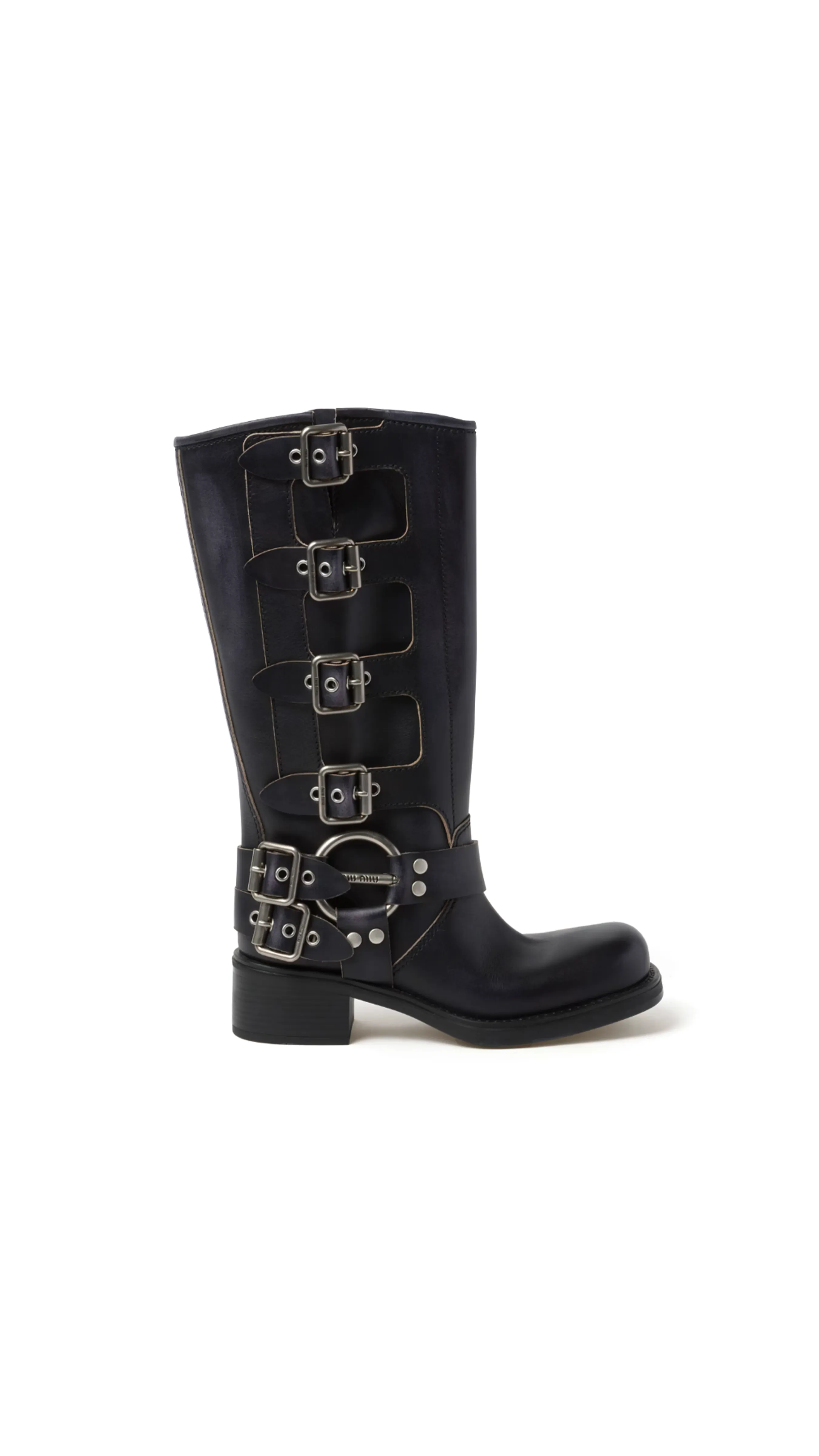 Leather Boots - Black