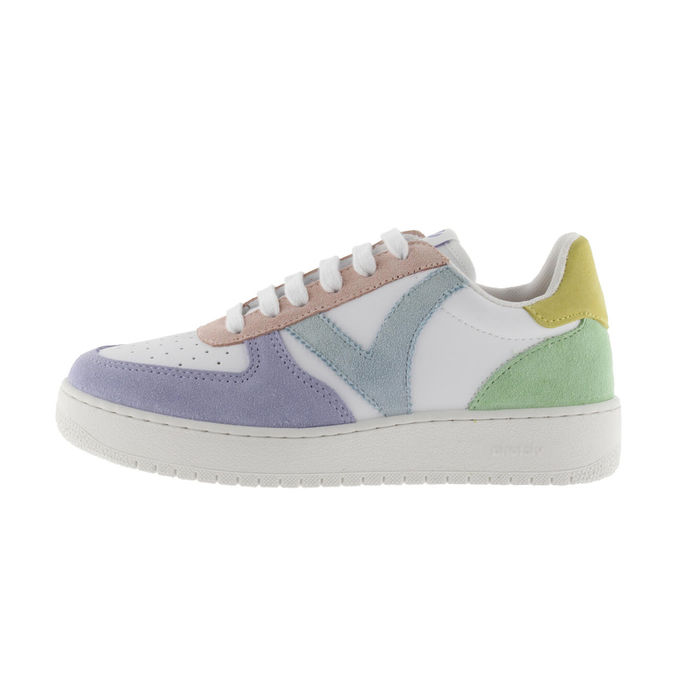 LEATHER MADRID SNEAKER Woman Lila