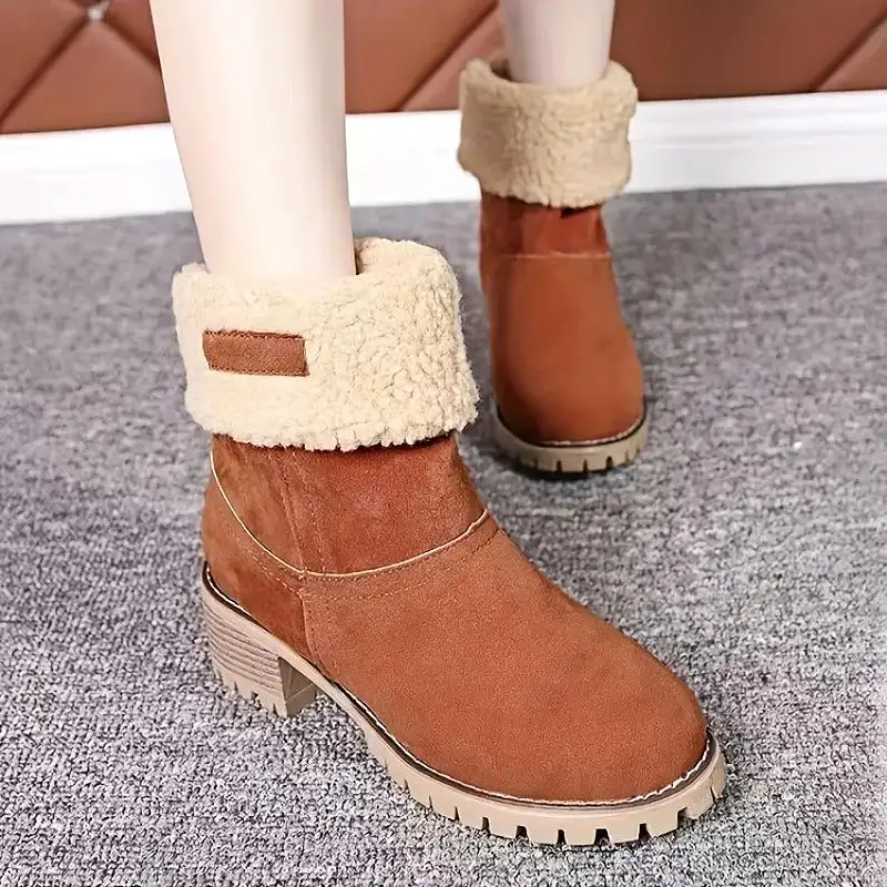 Libiyi Seniors' Chunky heel Winter Boots