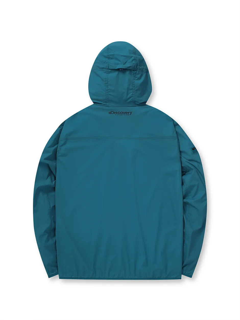 Lightweight Packable Windbreaker Turquoise