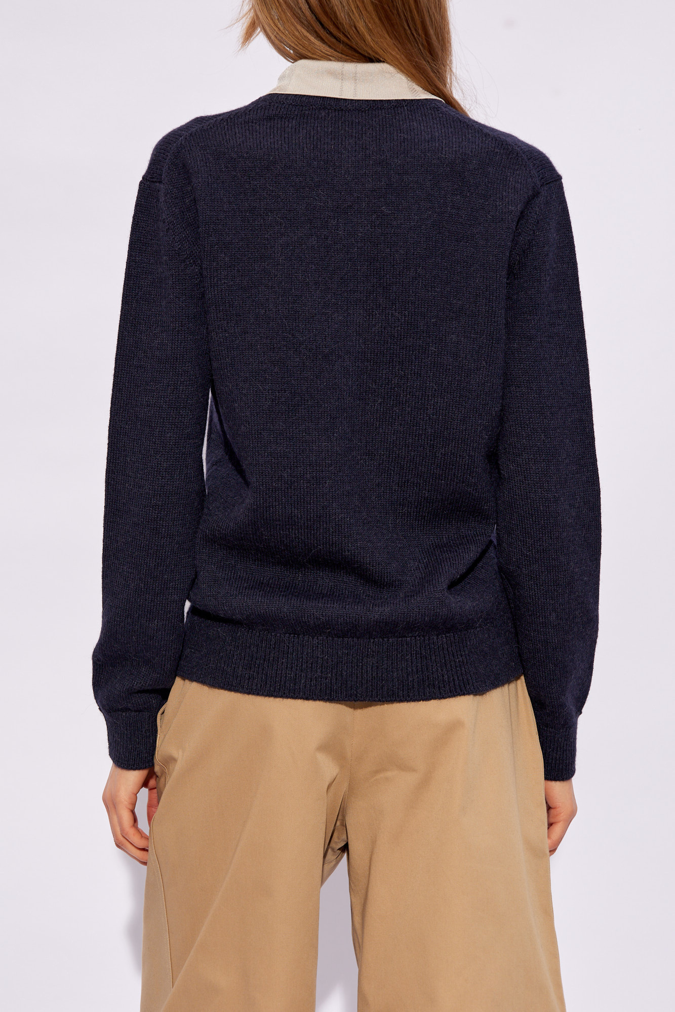 LOEWE  |Trompe l'oeil sweater in wool and silk