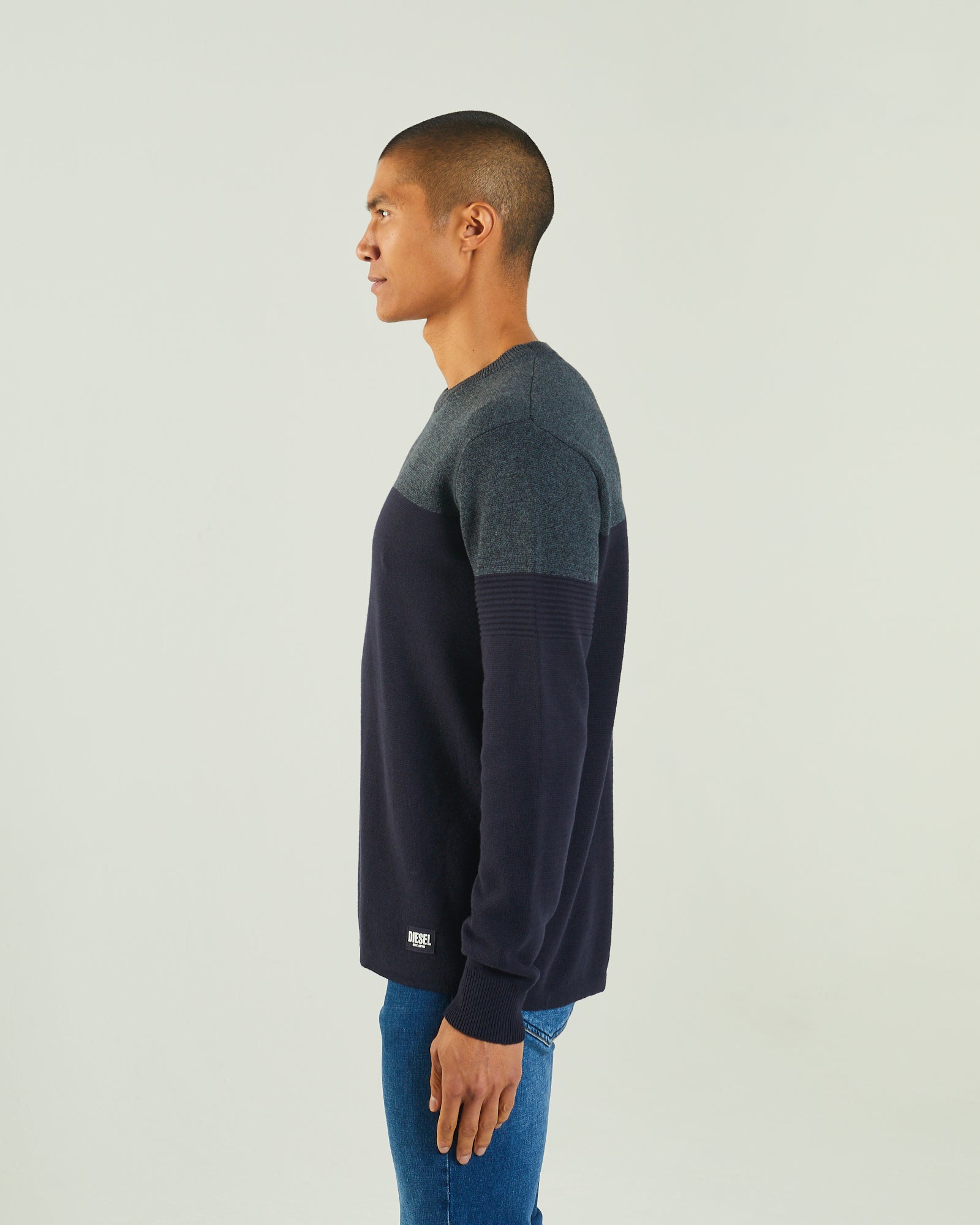 Luigi Sweater Navy/Green