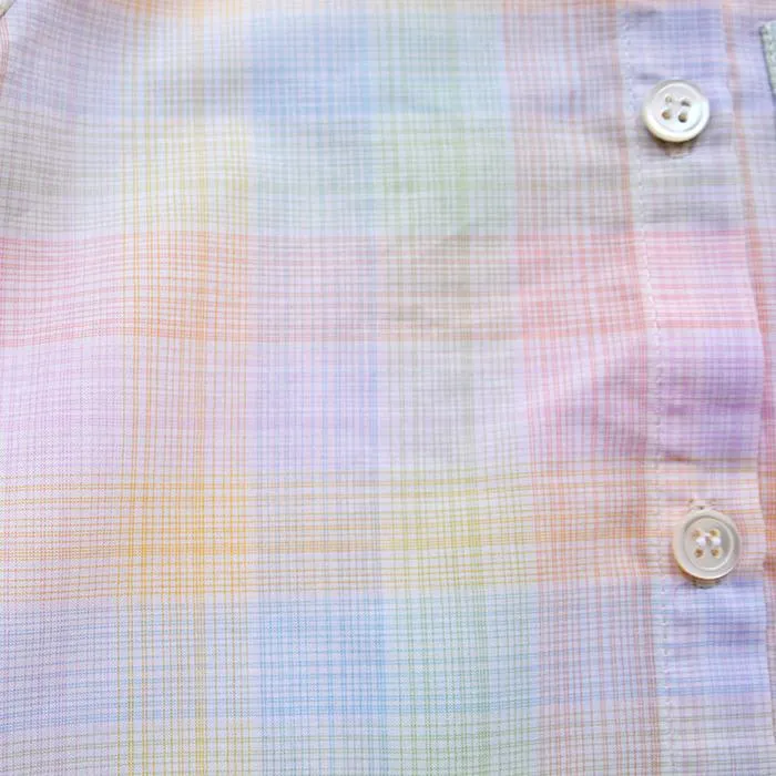 Makié Baby And Child Brett Shirt Rainbow Check