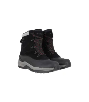 Mens snowdon extreme suede snow boots black Mountain Warehouse