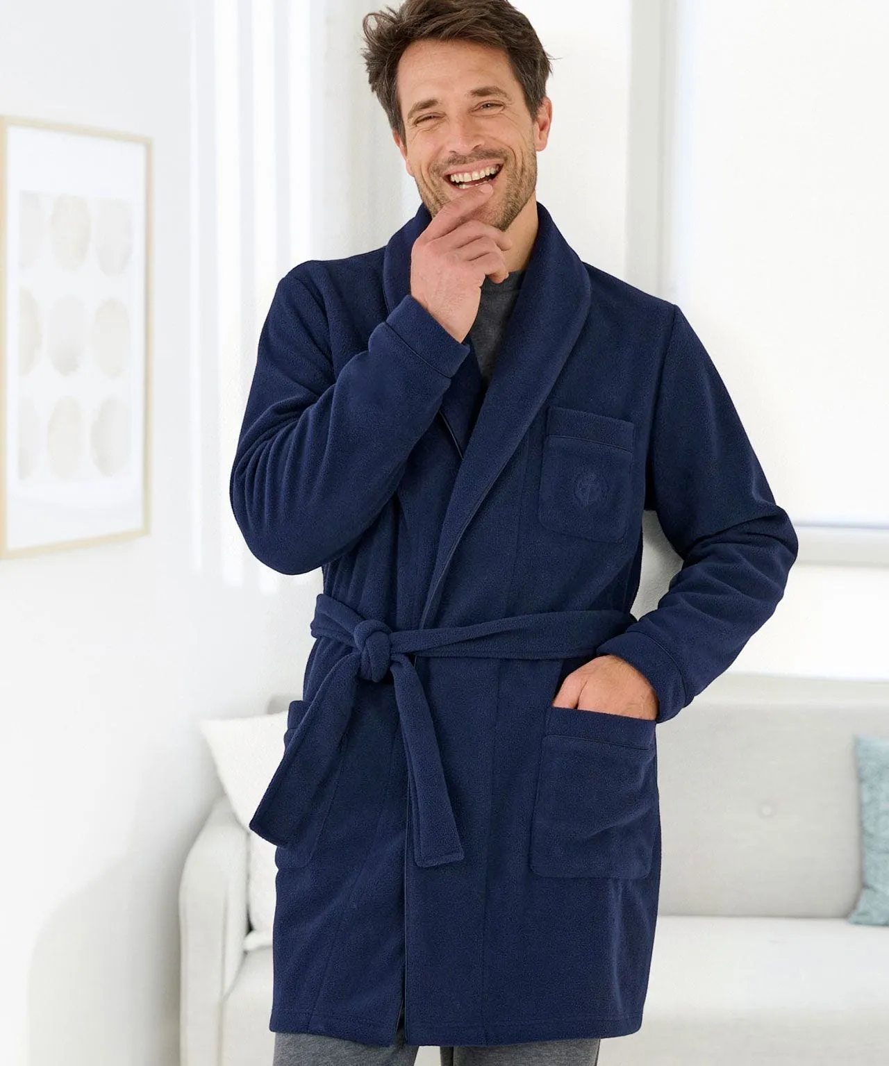 Mens Thermolactyl Dressing Gown