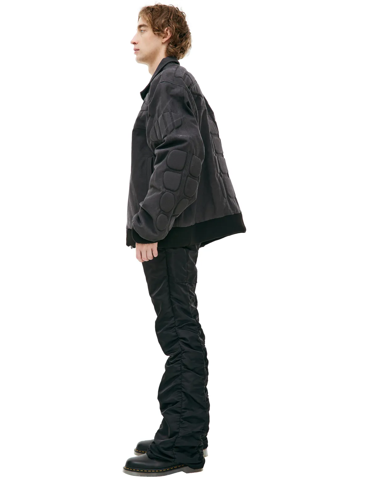 Moto Bomber Jacket - Black