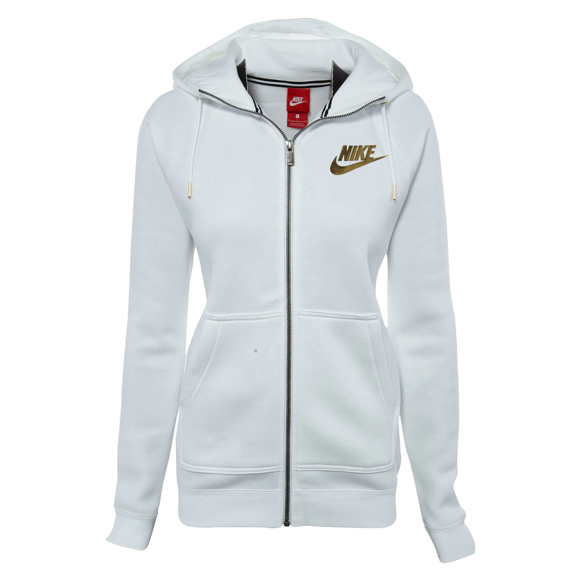 Nike Rally Metallic Full Zip Hoodie Womens Style : 874116