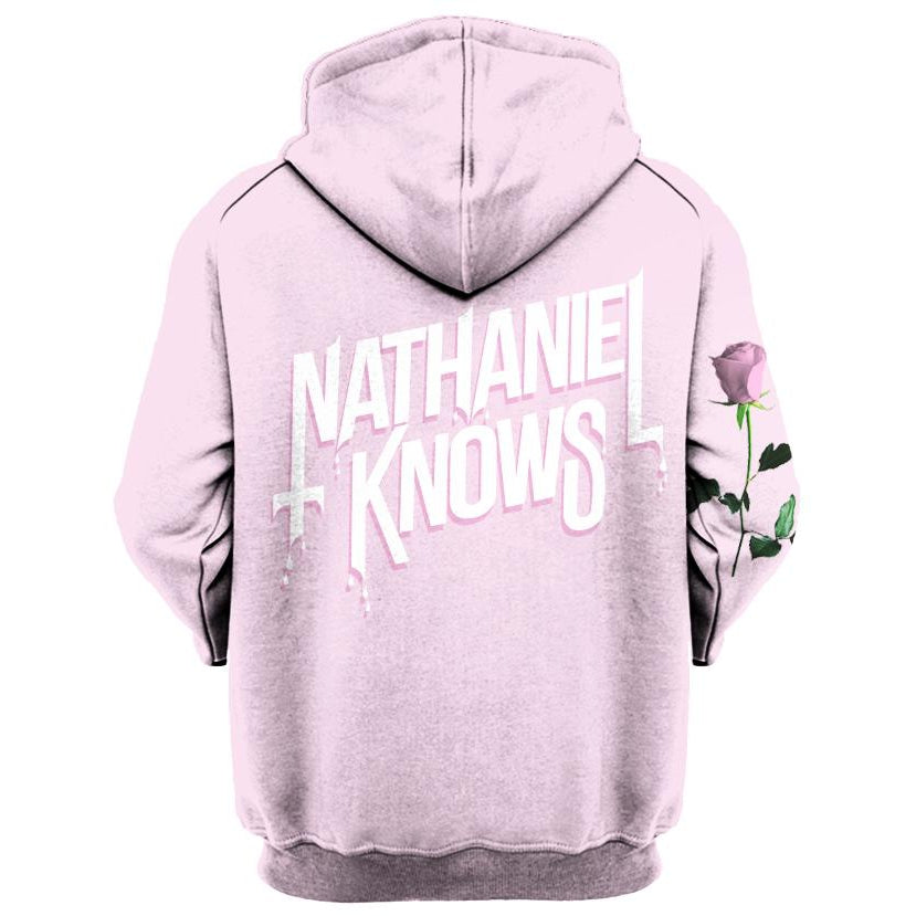 NK ROSE PINK HOODIE