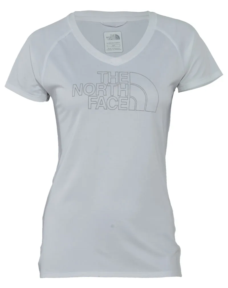 North Face S/s Outline Logo Reaxion Tee Womens Style : Cjs7