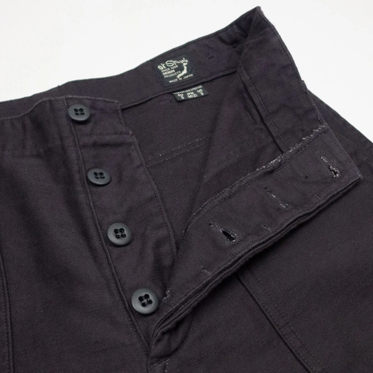 orSlow - US Army Fatigue Pants - Black