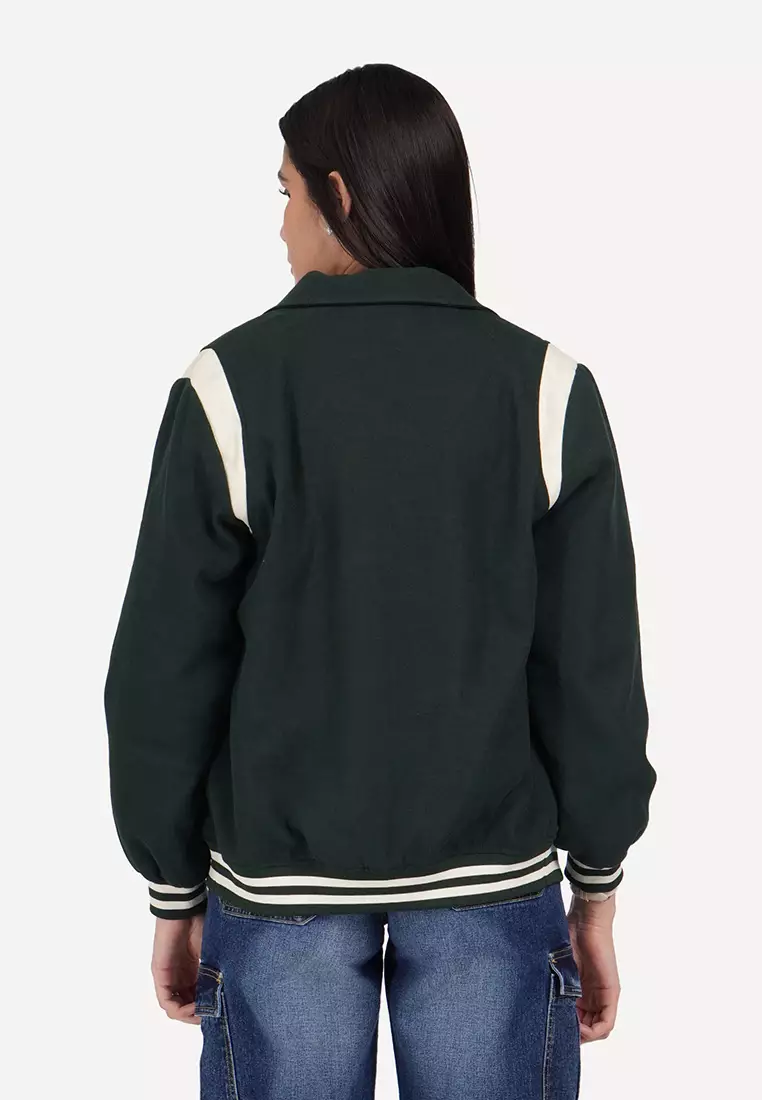 OXGN Varsity Bomber Jacket