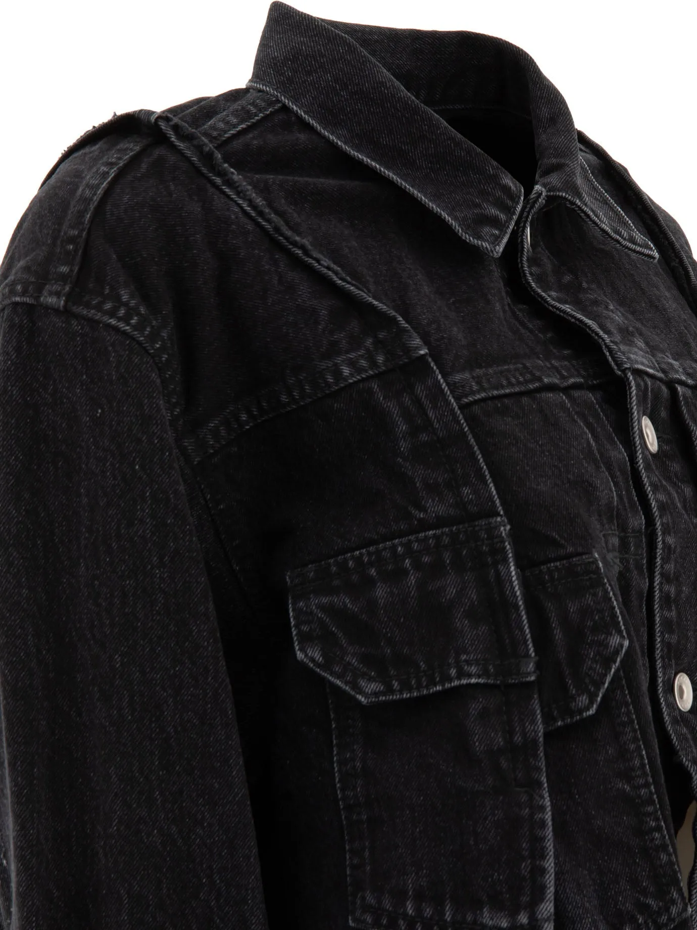 PANELLED DENIM JACKET