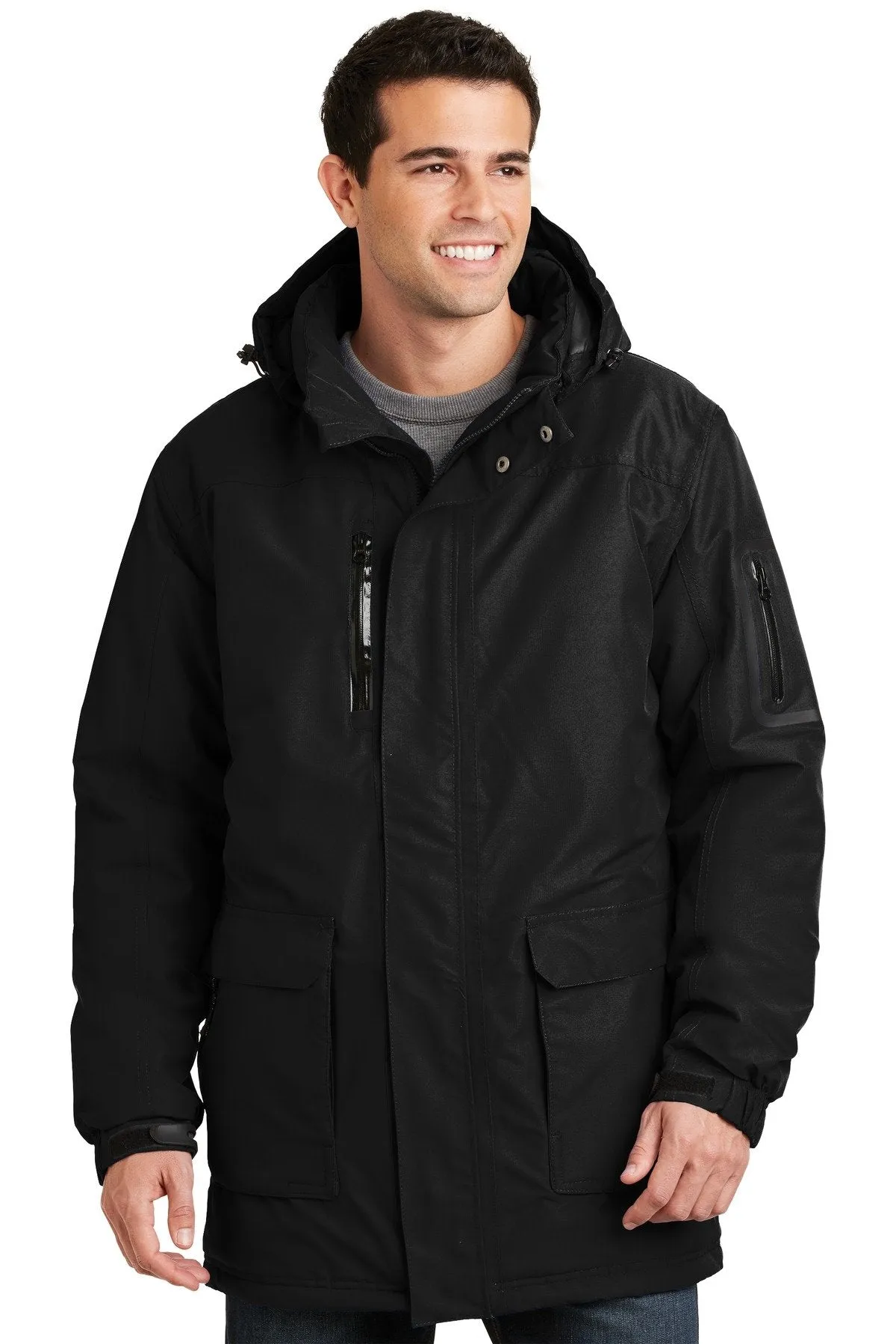 Port Authority Heavyweight Parka J799 Black