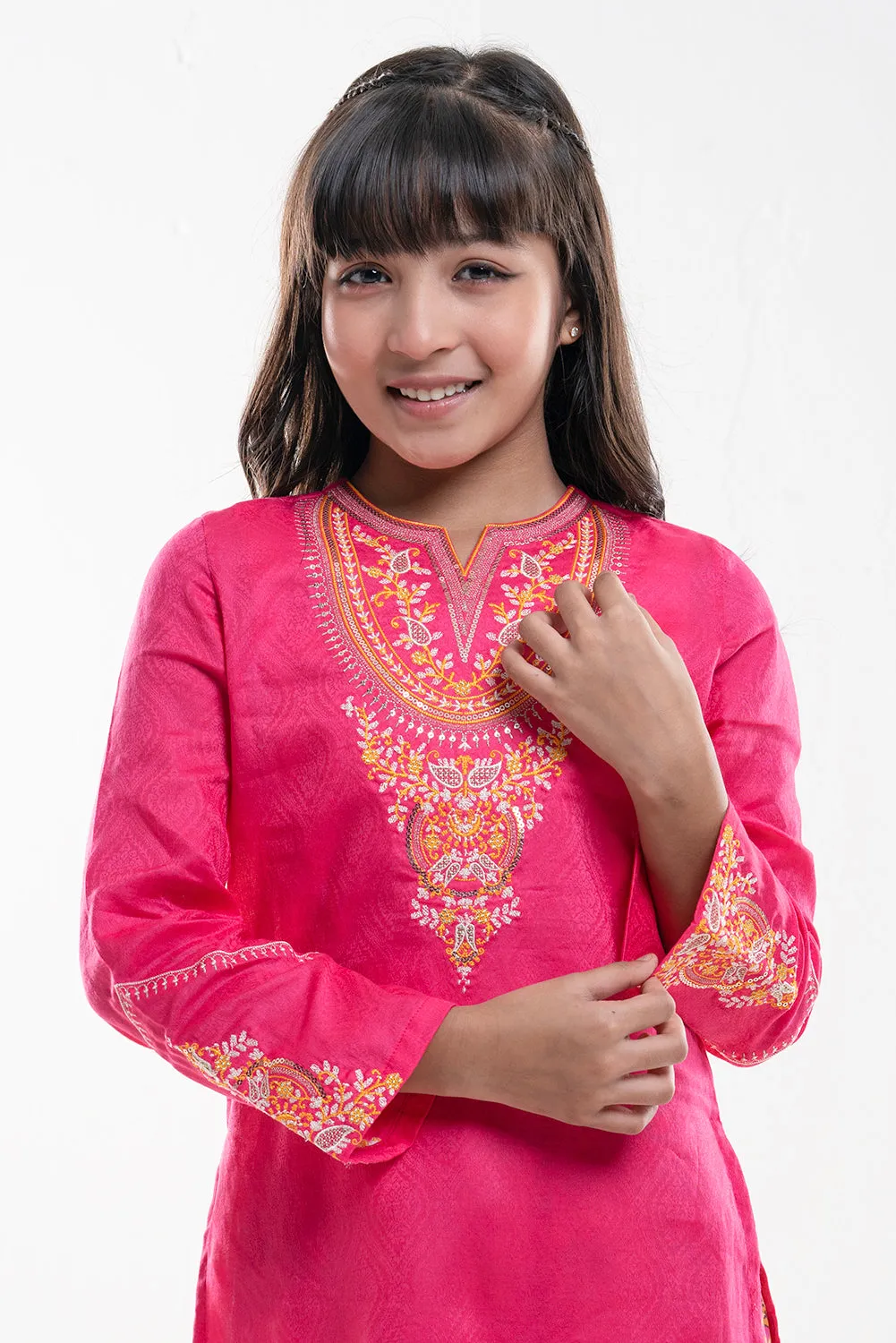 Princess Ethnic Partywear Set (2-4 Years)