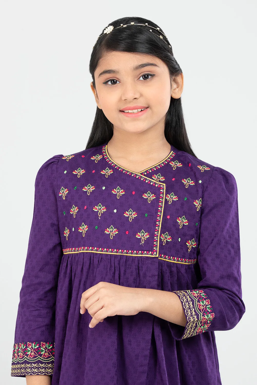 Princess Ethnic Partywear Set (6-8 Years)