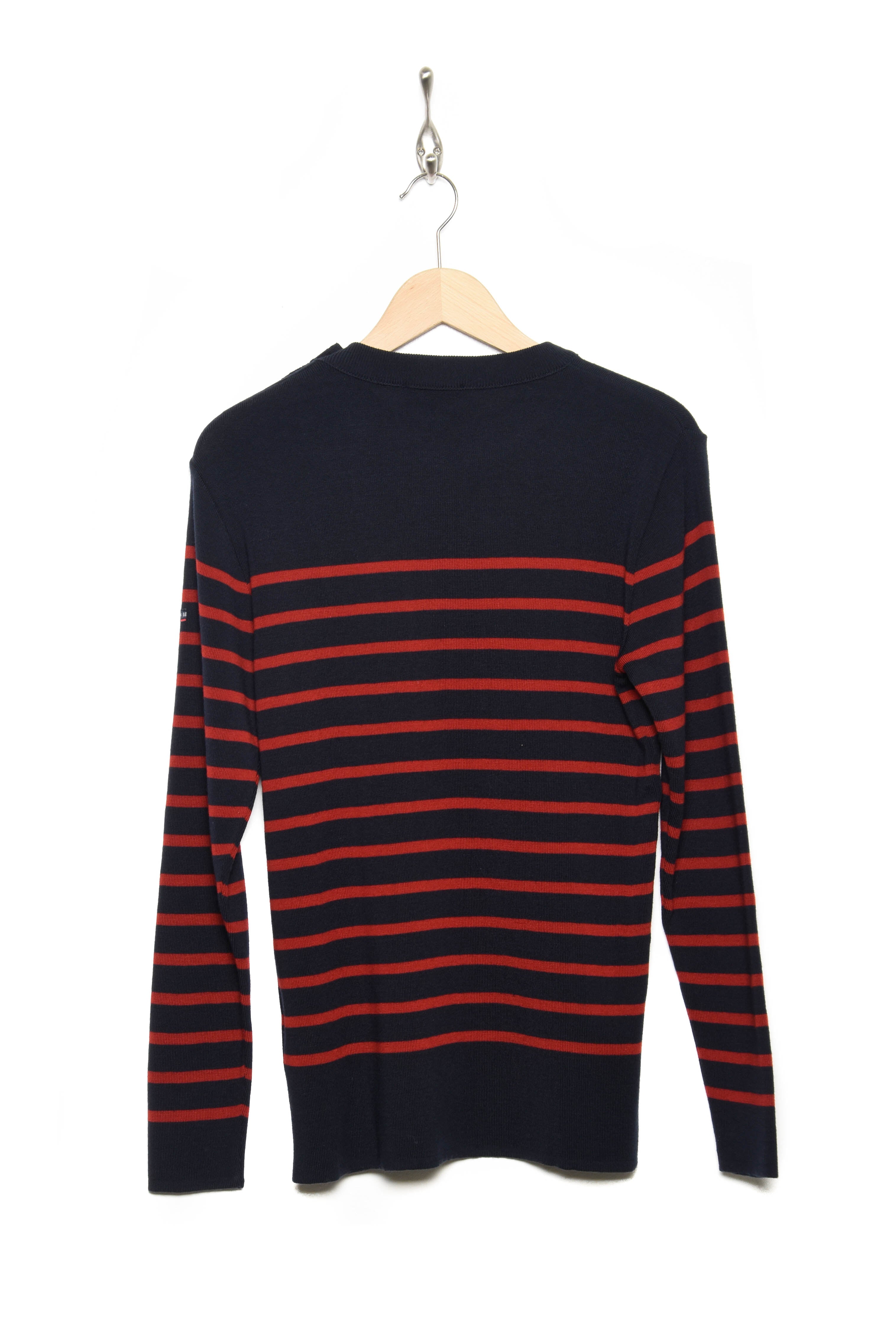 Pull marin Goulenez dunkelblau/rot 75953 I78