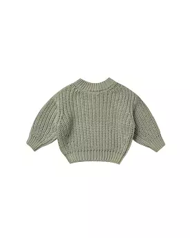 Quincy Mae - Basil Chunky Knit Sweater