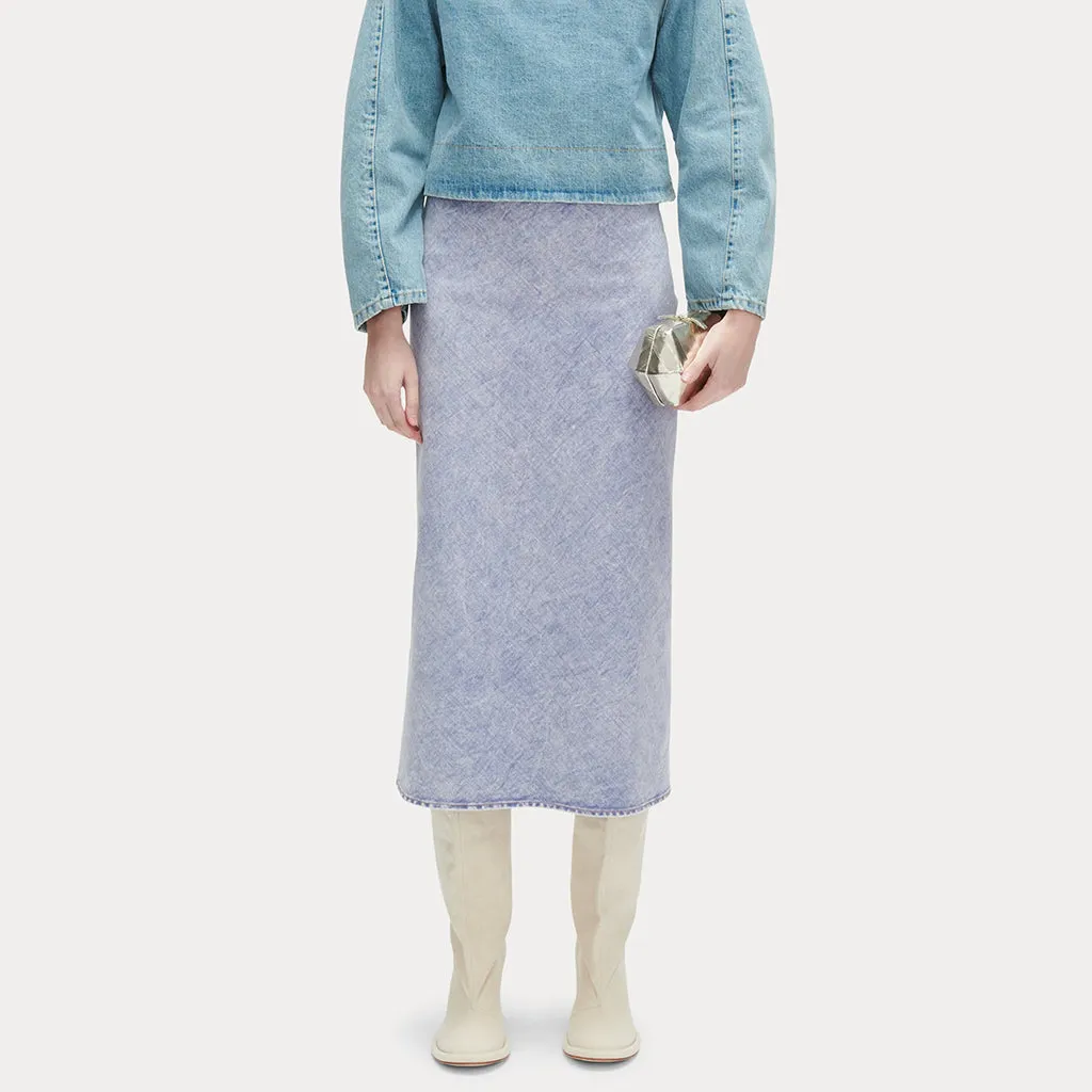 Rachel Comey Woman Dian Skirt Indigo Blue