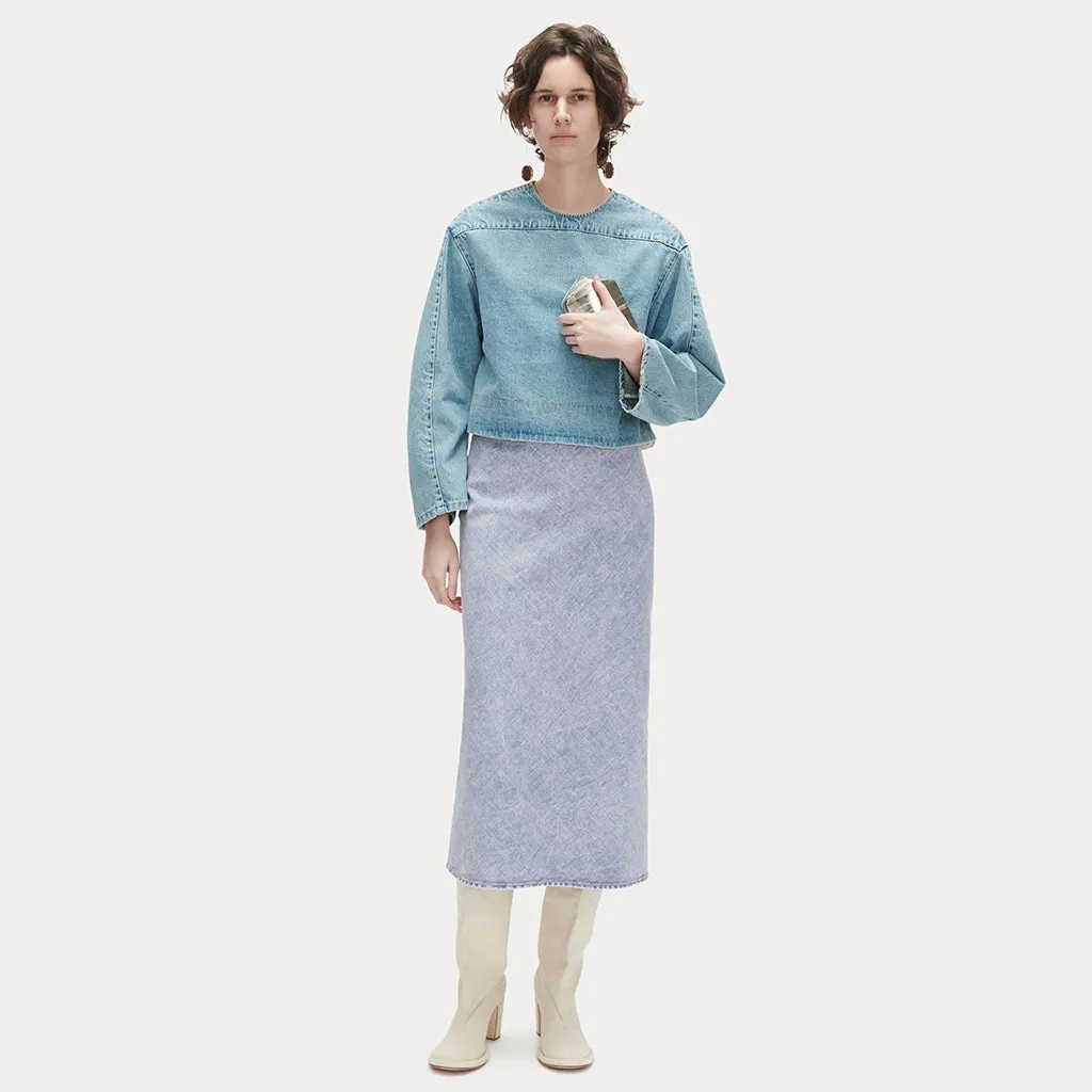 Rachel Comey Woman Dian Skirt Indigo Blue