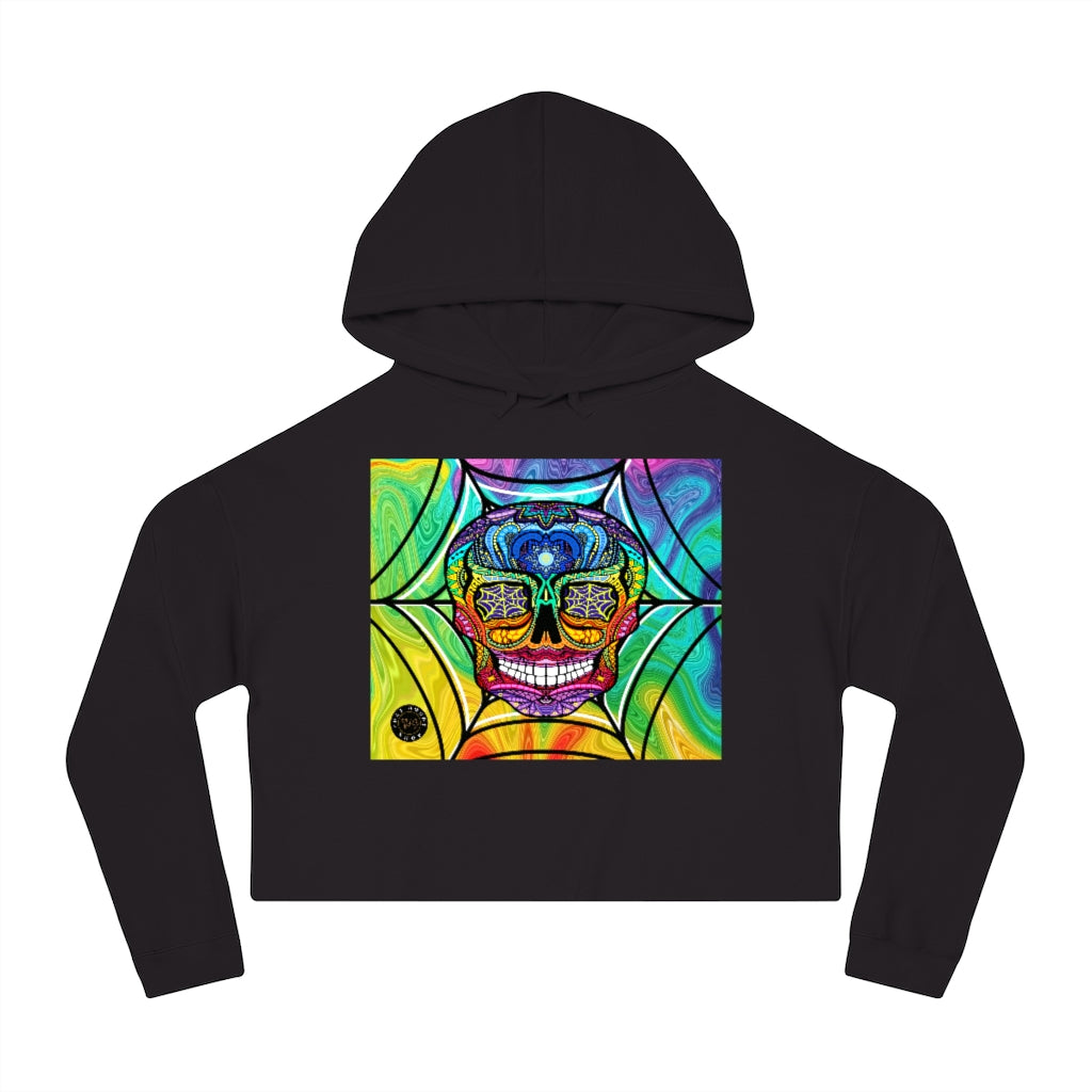 Rainbow Janis Cropped Hoodie