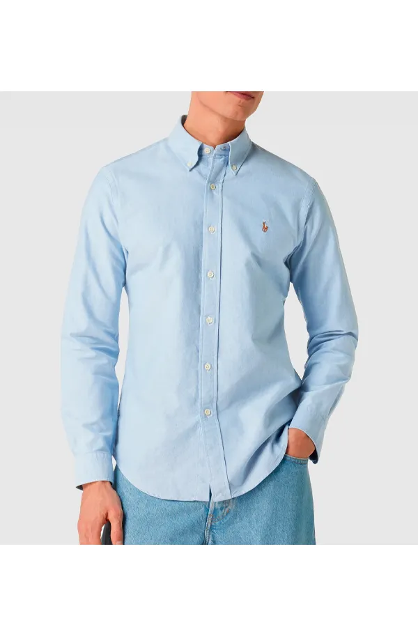 Ralph Lauren Oxford Custom Shirt Blue