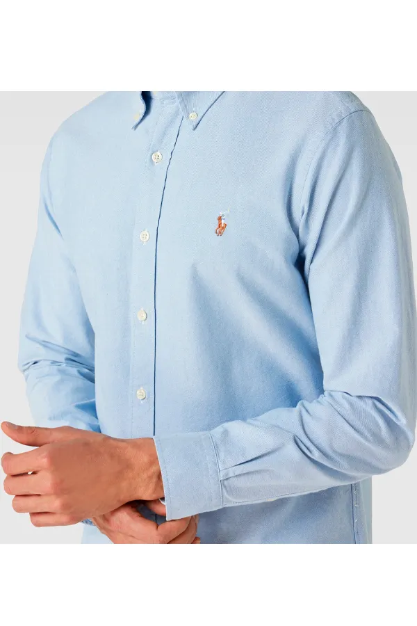 Ralph Lauren Oxford Custom Shirt Blue