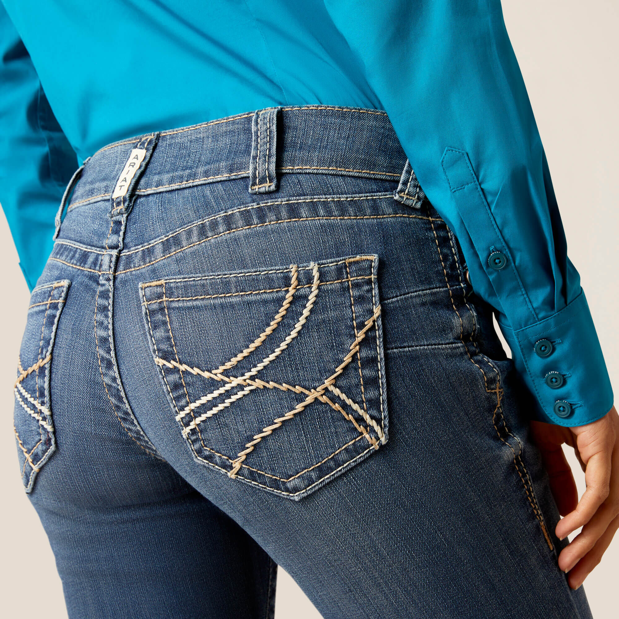 R.E.A.L. Mid Rise Everlee Straight Jean