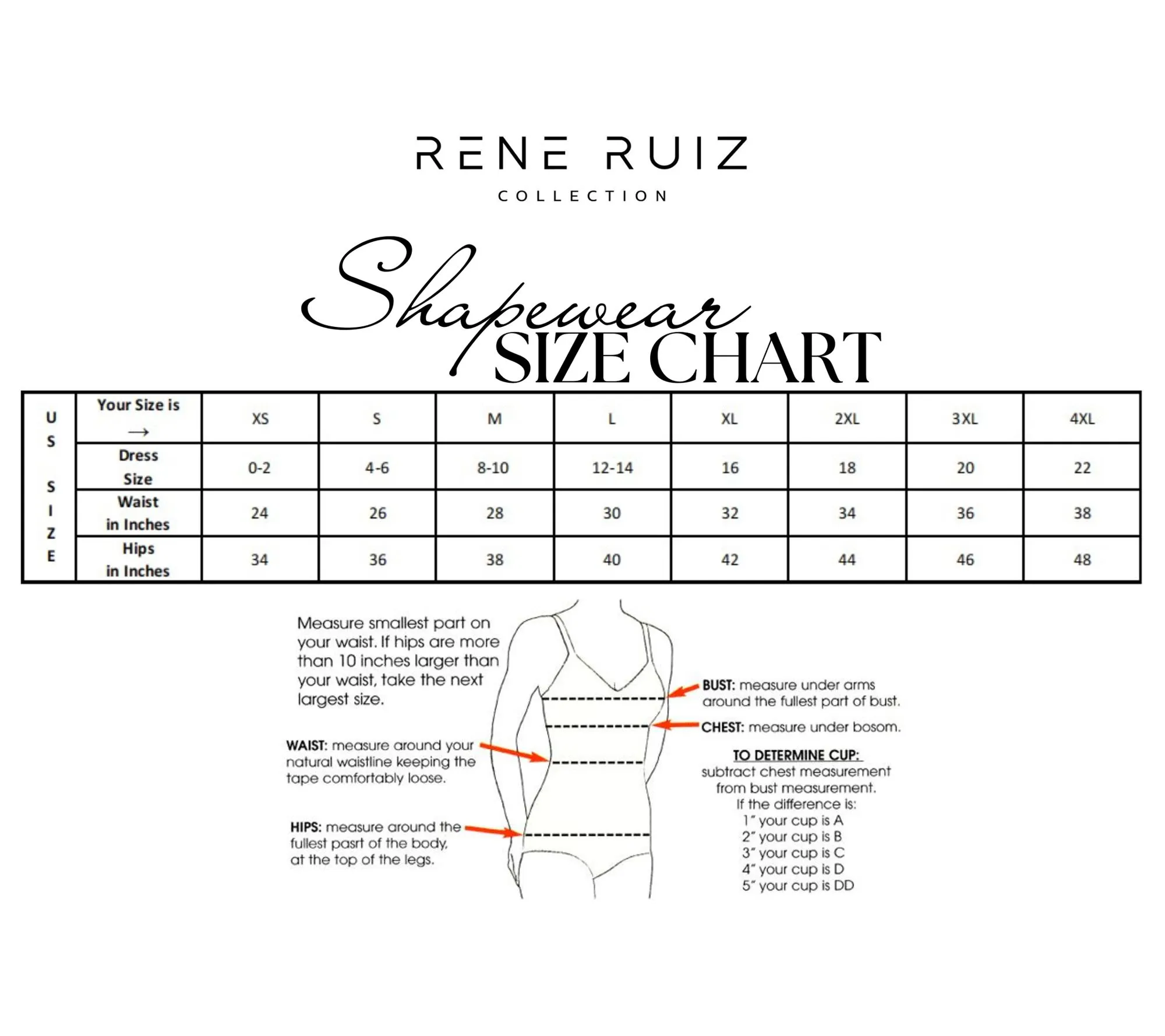 Rene Ruiz Collection Short Slip Shapewear