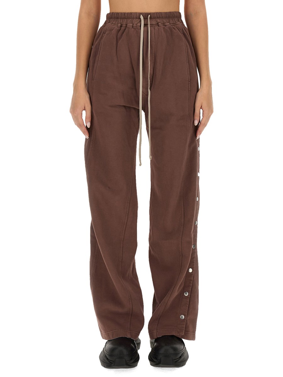 RICK OWENS DRKSHDW    COTTON JOGGING PANTS