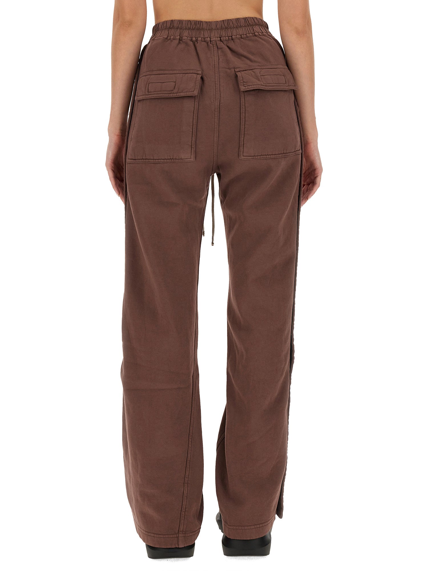 RICK OWENS DRKSHDW    COTTON JOGGING PANTS