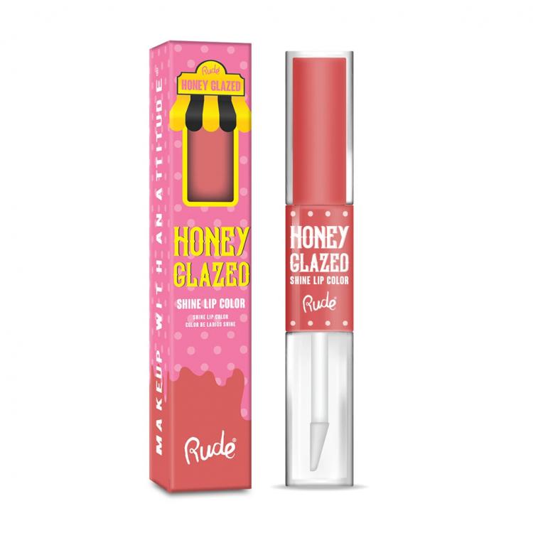 RUDE Honey Glazed Shine Labial Líquido