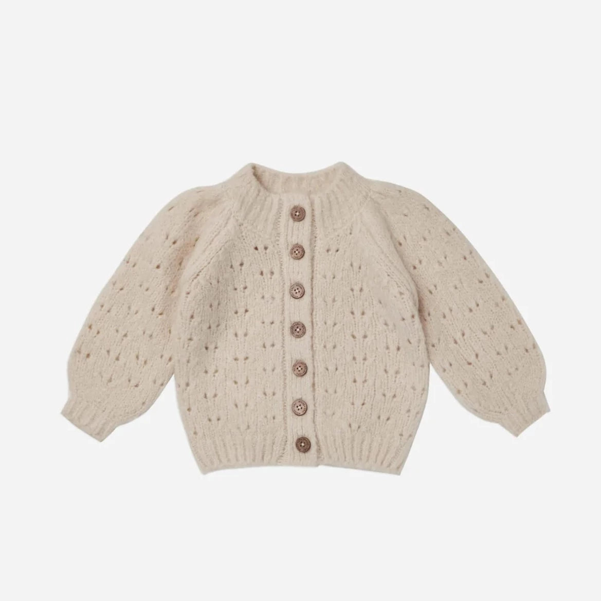 Rylee + Cru Ivory Tulip Sweater