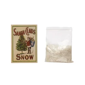 Santa Claus Boxed Mica Snow