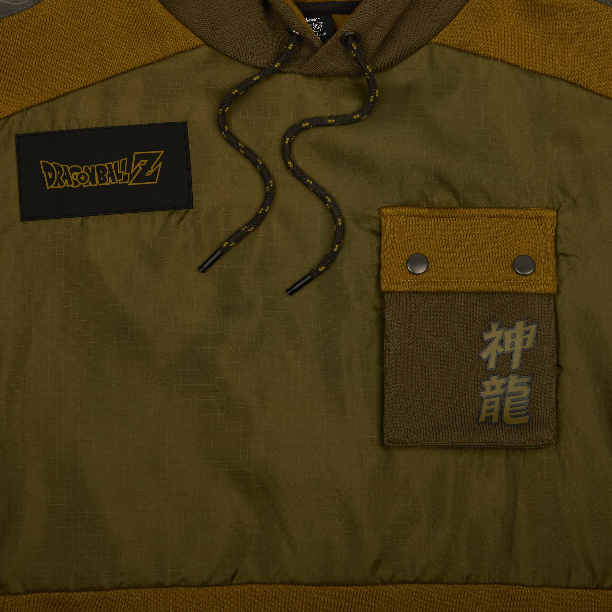 Shenron Green Utility Hoodie