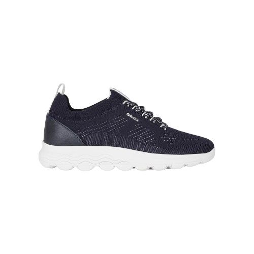 SNEAKERS GEOX DONNA SPHERICA IN TESSUTO BLU NAVY D15NUA 0006K C4002