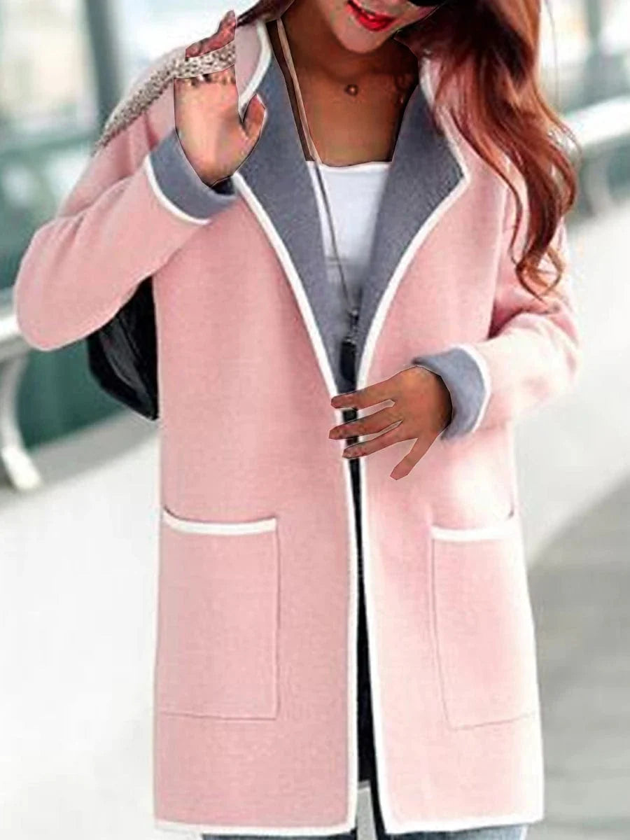 Stay Stylish and Cozy with Women's Warm Winter Trench Coat