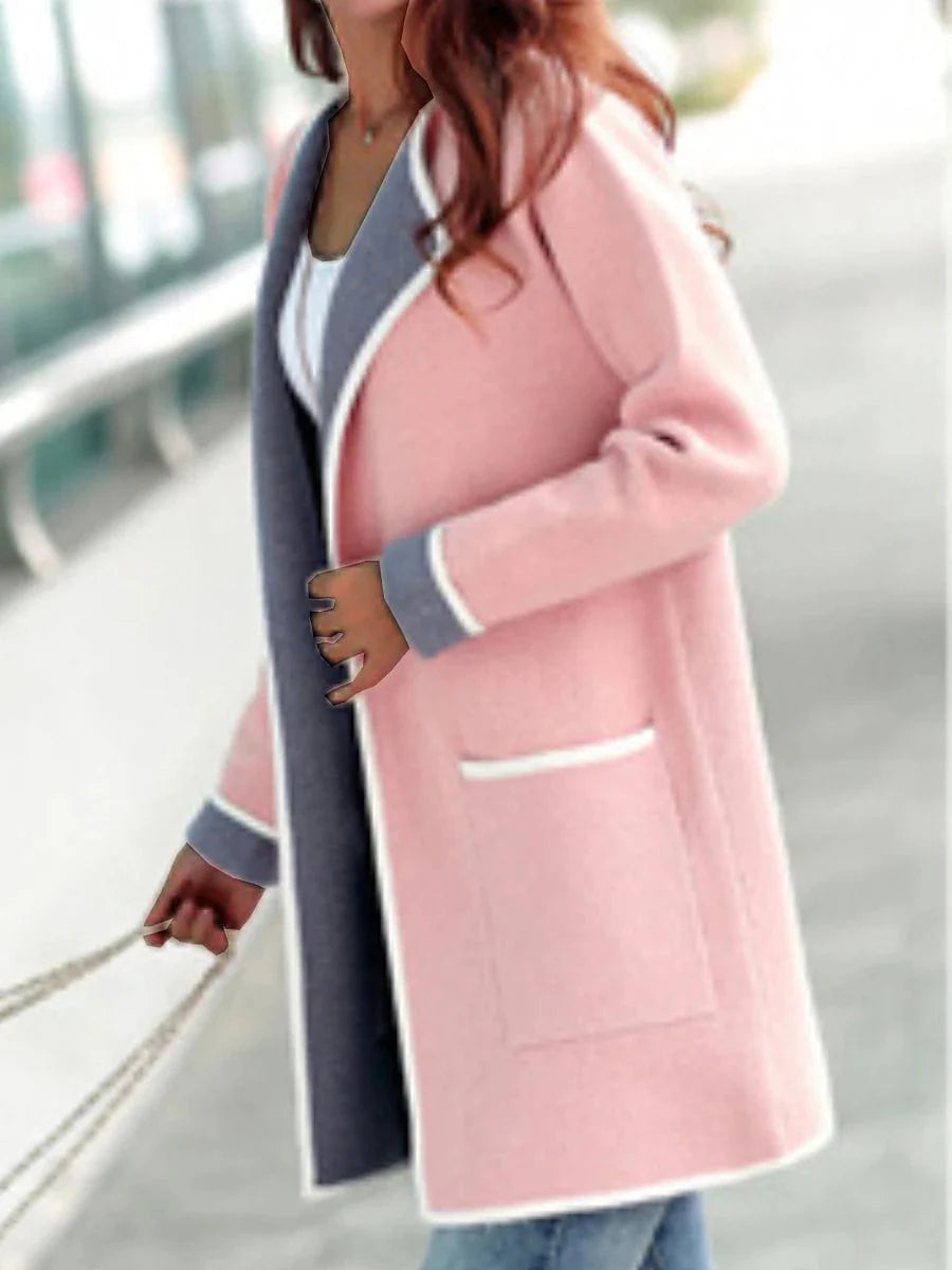 Stay Stylish and Cozy with Women's Warm Winter Trench Coat