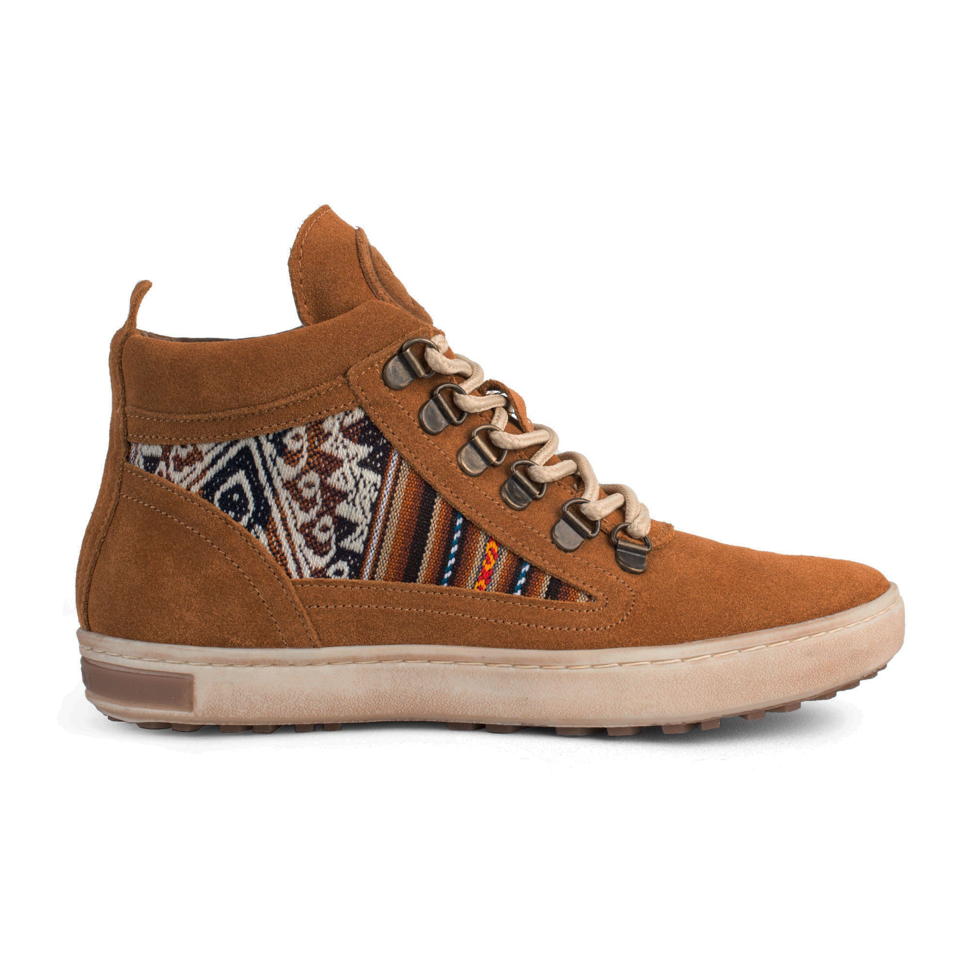 Tan Suede Camping Boot