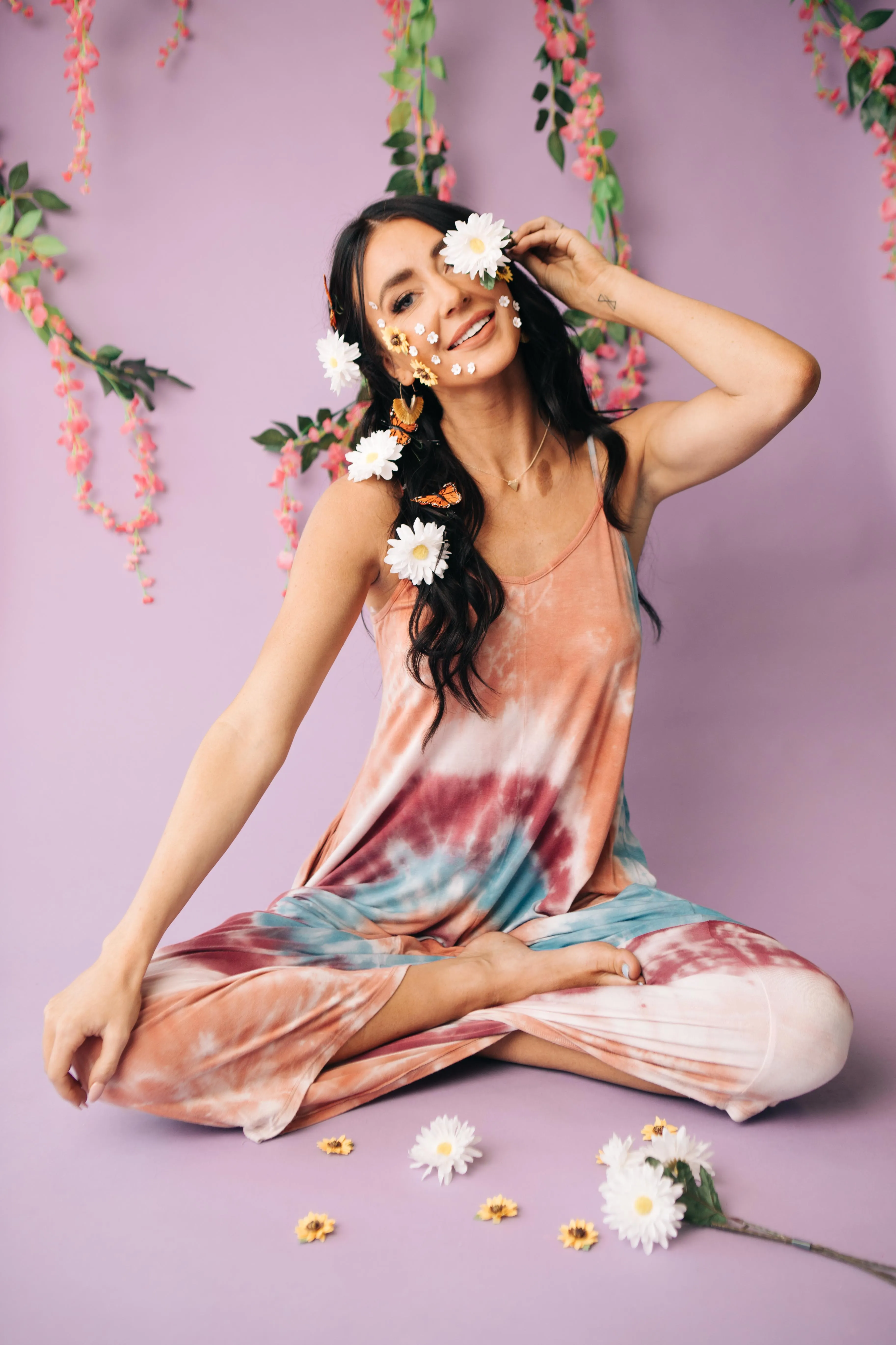 The Big Swirl Maxi Dress - On Hand