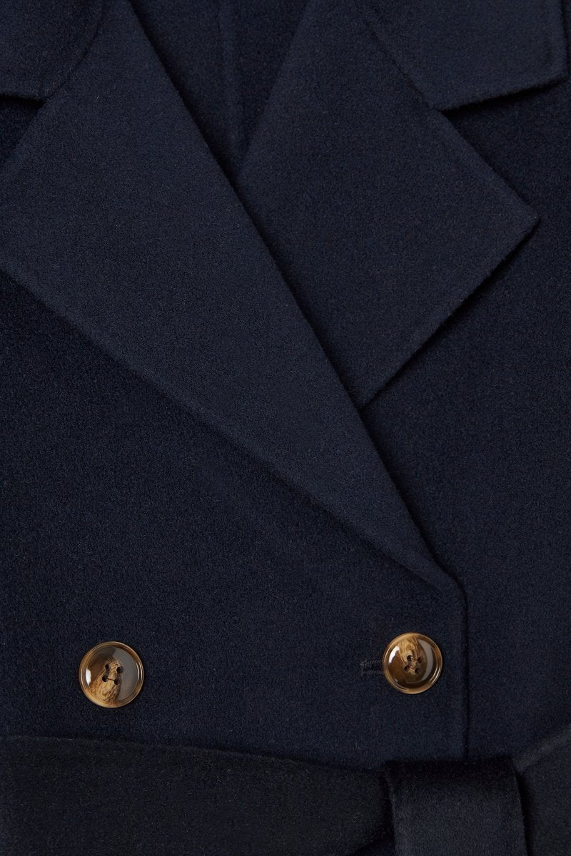 THE LONDON COAT - NAVY 90/10