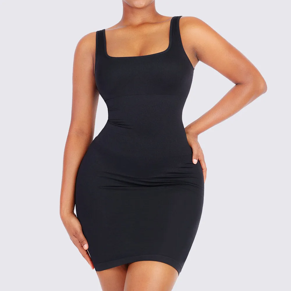 The Shapewear Dress Square Neck Mini