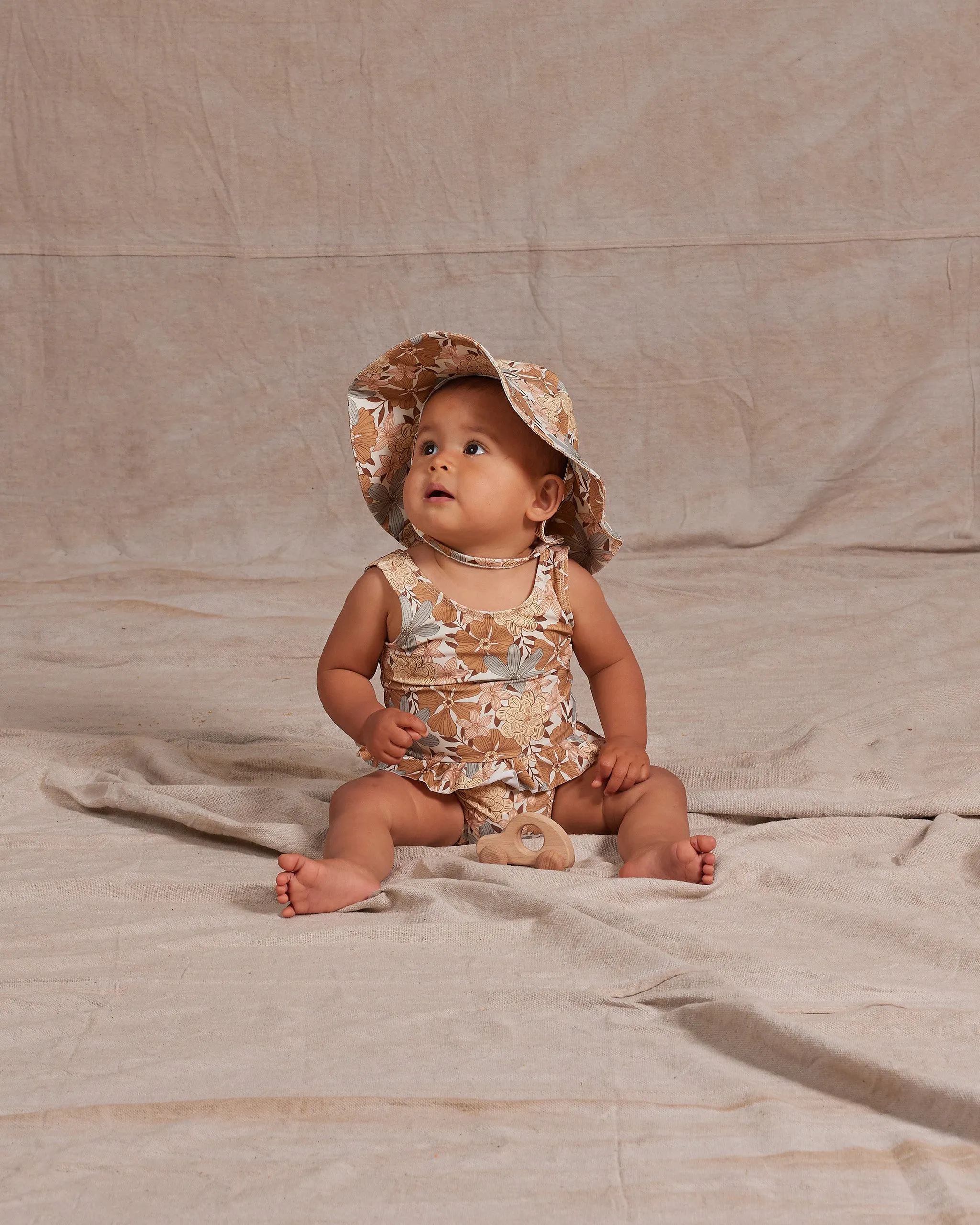 The Skirted Swimsuit by Rylee + Cru - Safari Floral - BABY