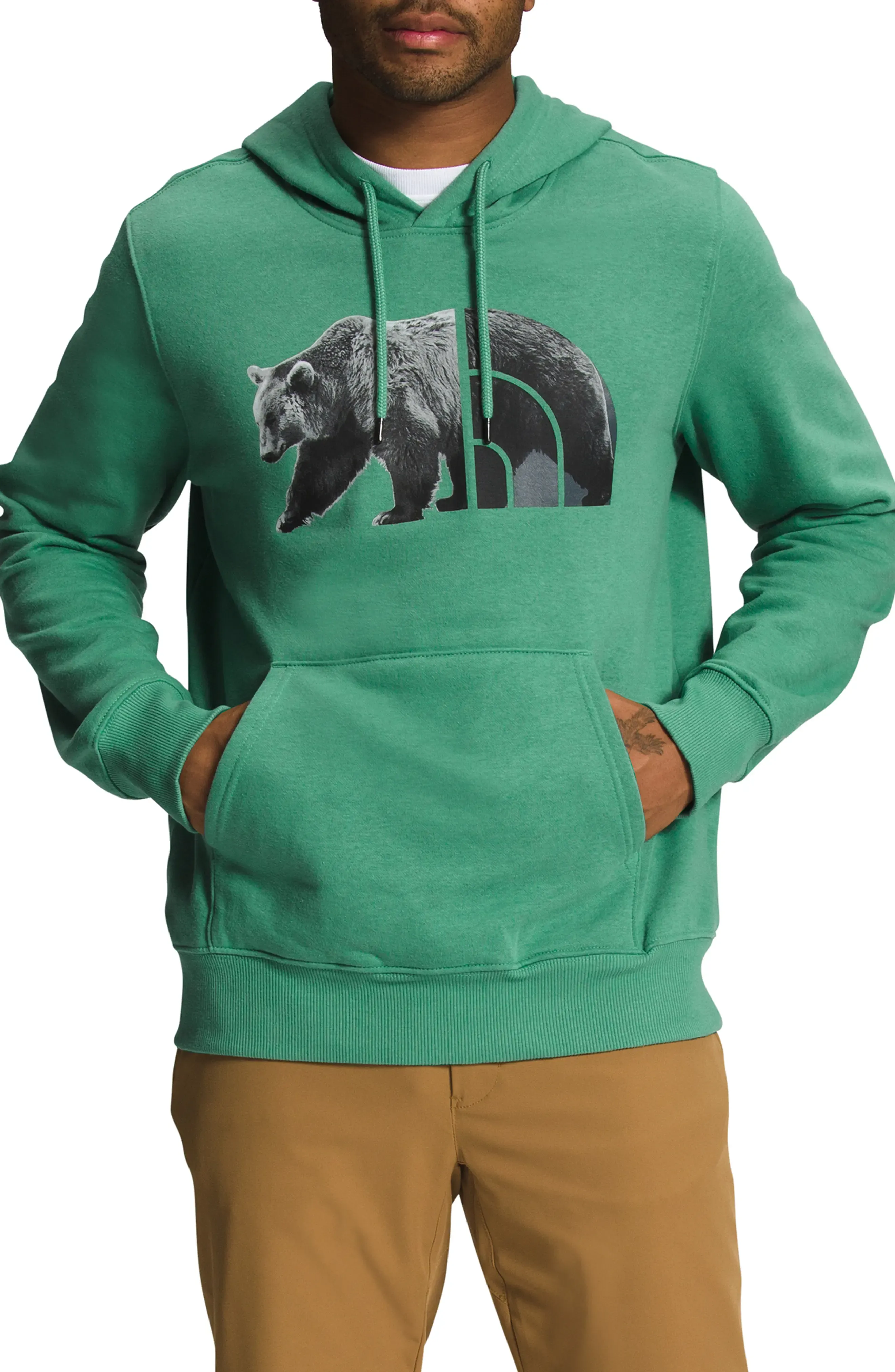 TNF Bear Pullover Hoodie Men's