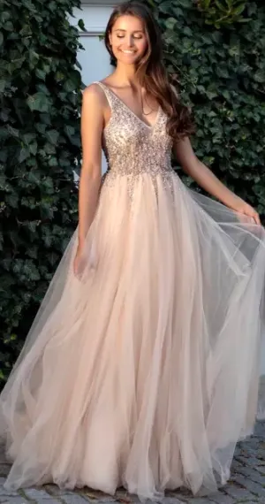 Tulle Angel Gown